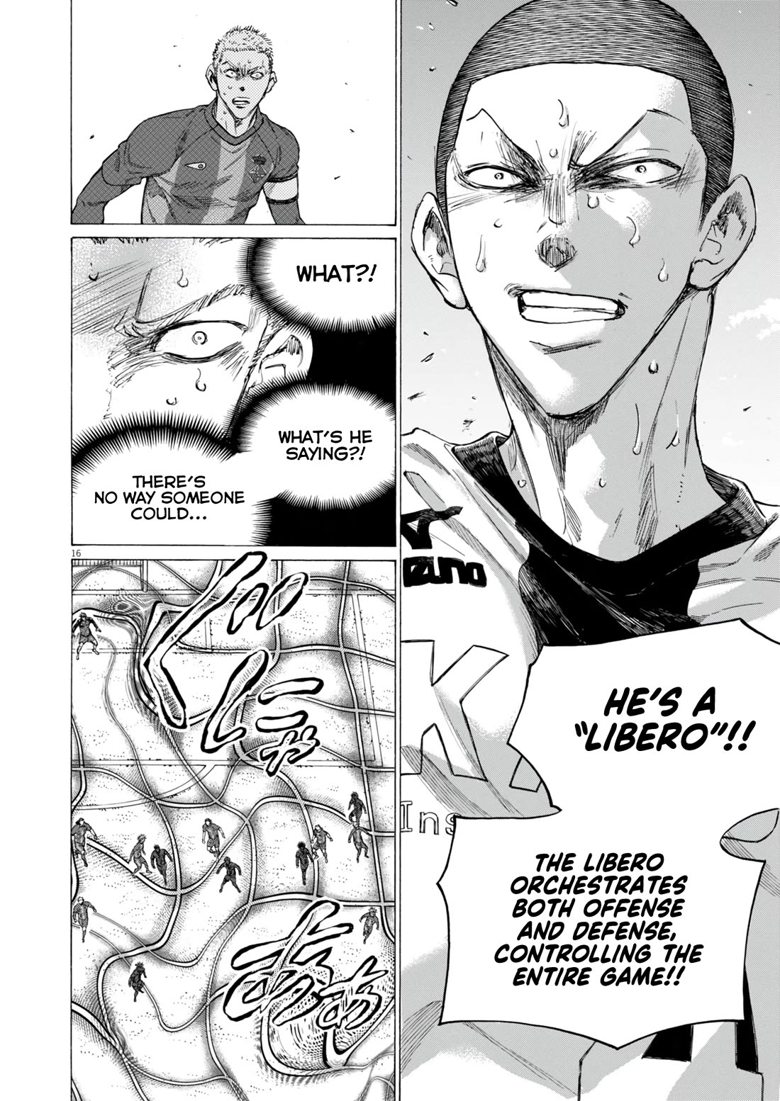 Ao Ashi Chapter 396 page 16 - Chapter 396: Over The Rainbow ~ Kill The King (6)