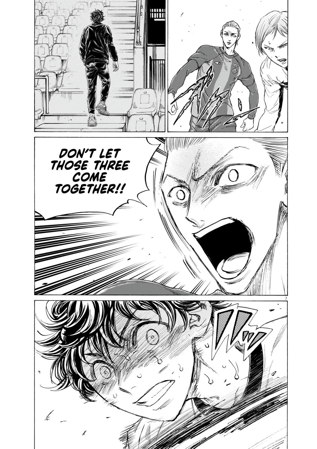 Ao Ashi Chapter 396 page 8 - Chapter 396: Over The Rainbow ~ Kill The King (6)