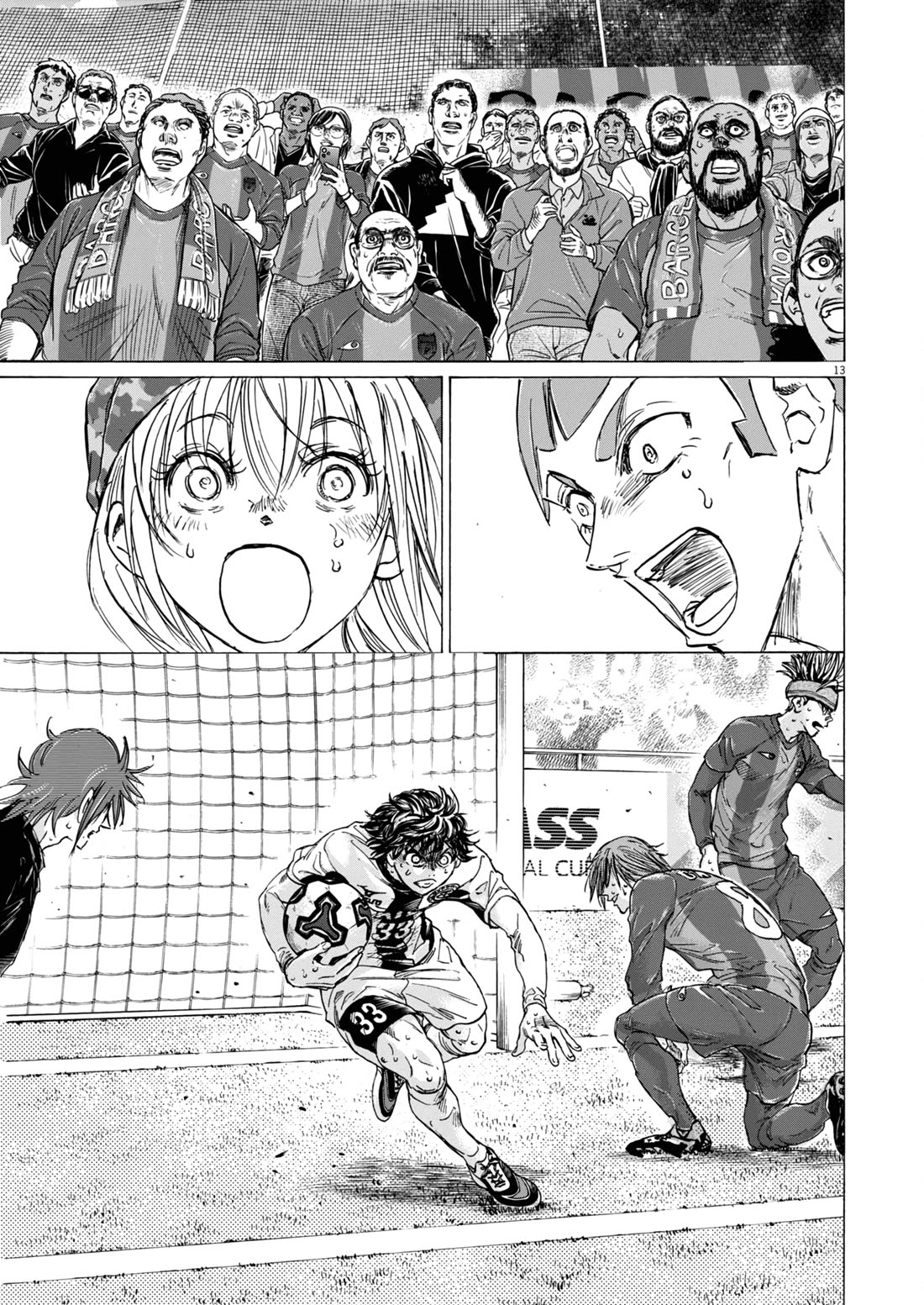 Ao Ashi Chapter 397 page 13 - Chapter 397: Over the Rainbow~Kill the King (7)
