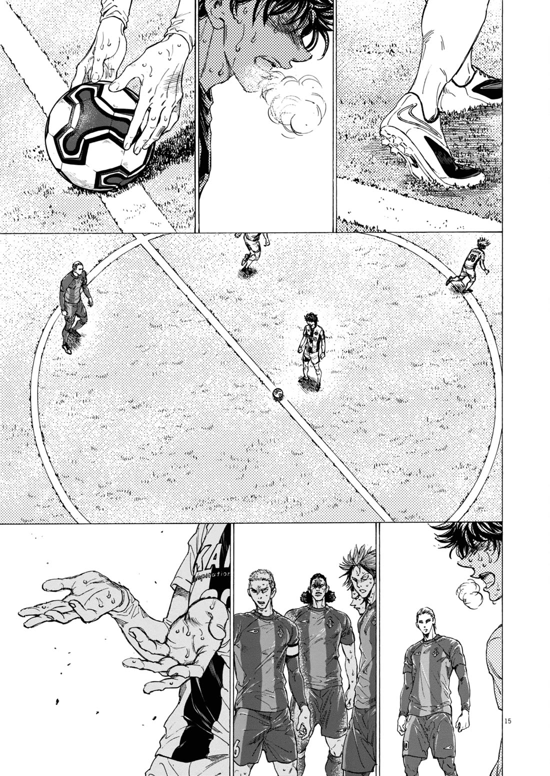 Ao Ashi Chapter 397 page 15 - Chapter 397: Over the Rainbow~Kill the King (7)