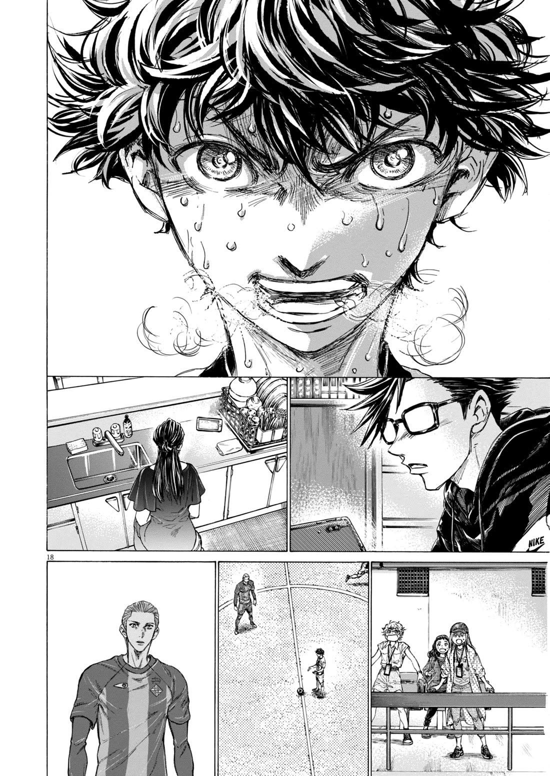 Ao Ashi Chapter 397 page 17 - Chapter 397: Over the Rainbow~Kill the King (7)