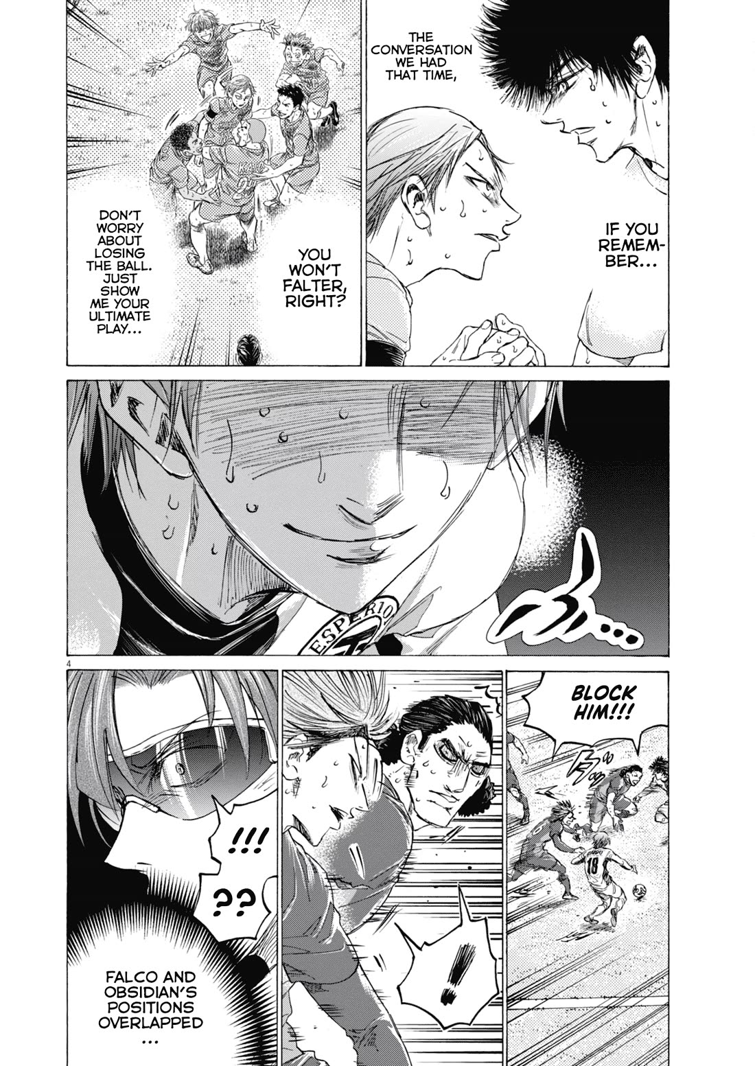 Ao Ashi Chapter 397 page 5 - Chapter 397: Over the Rainbow~Kill the King (7)