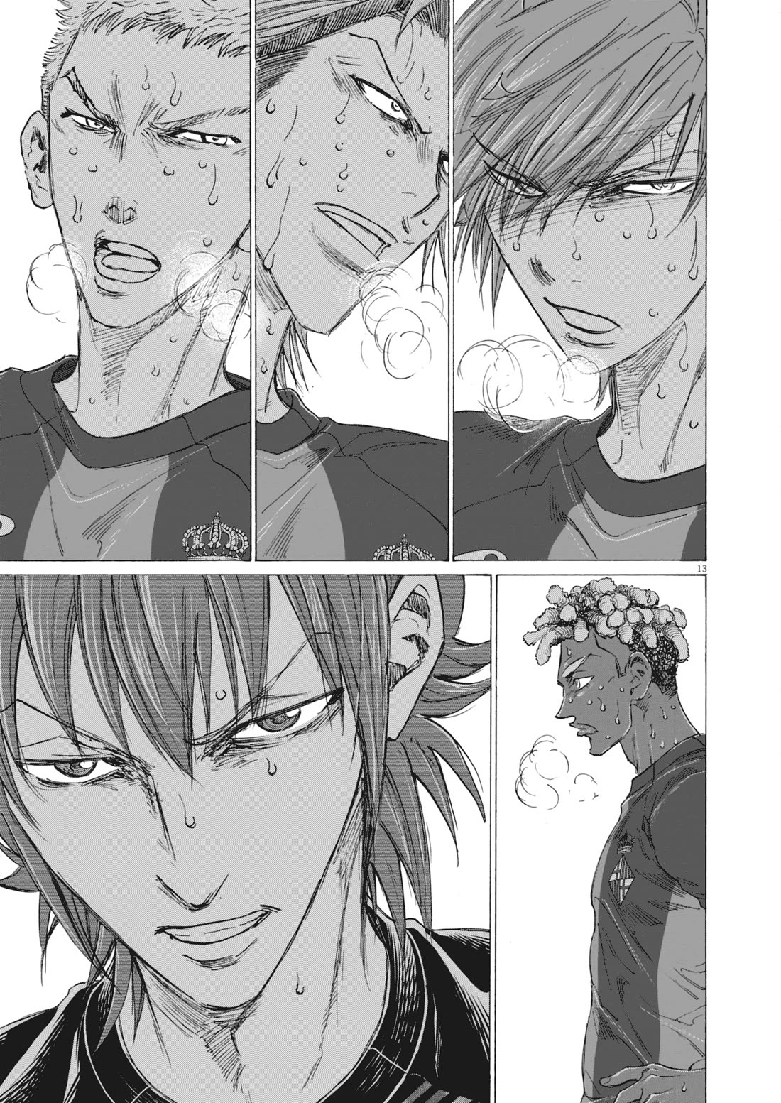 Ao Ashi Chapter 398 page 13 - Chapter 398: Over the Rainbow~Kill the King (8)
