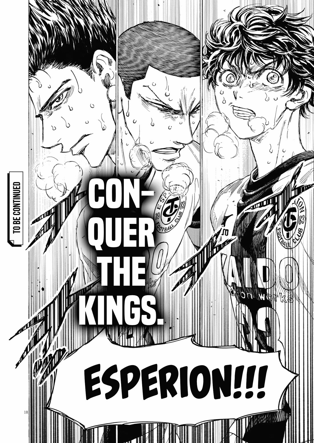 Ao Ashi Chapter 398 page 18 - Chapter 398: Over the Rainbow~Kill the King (8)