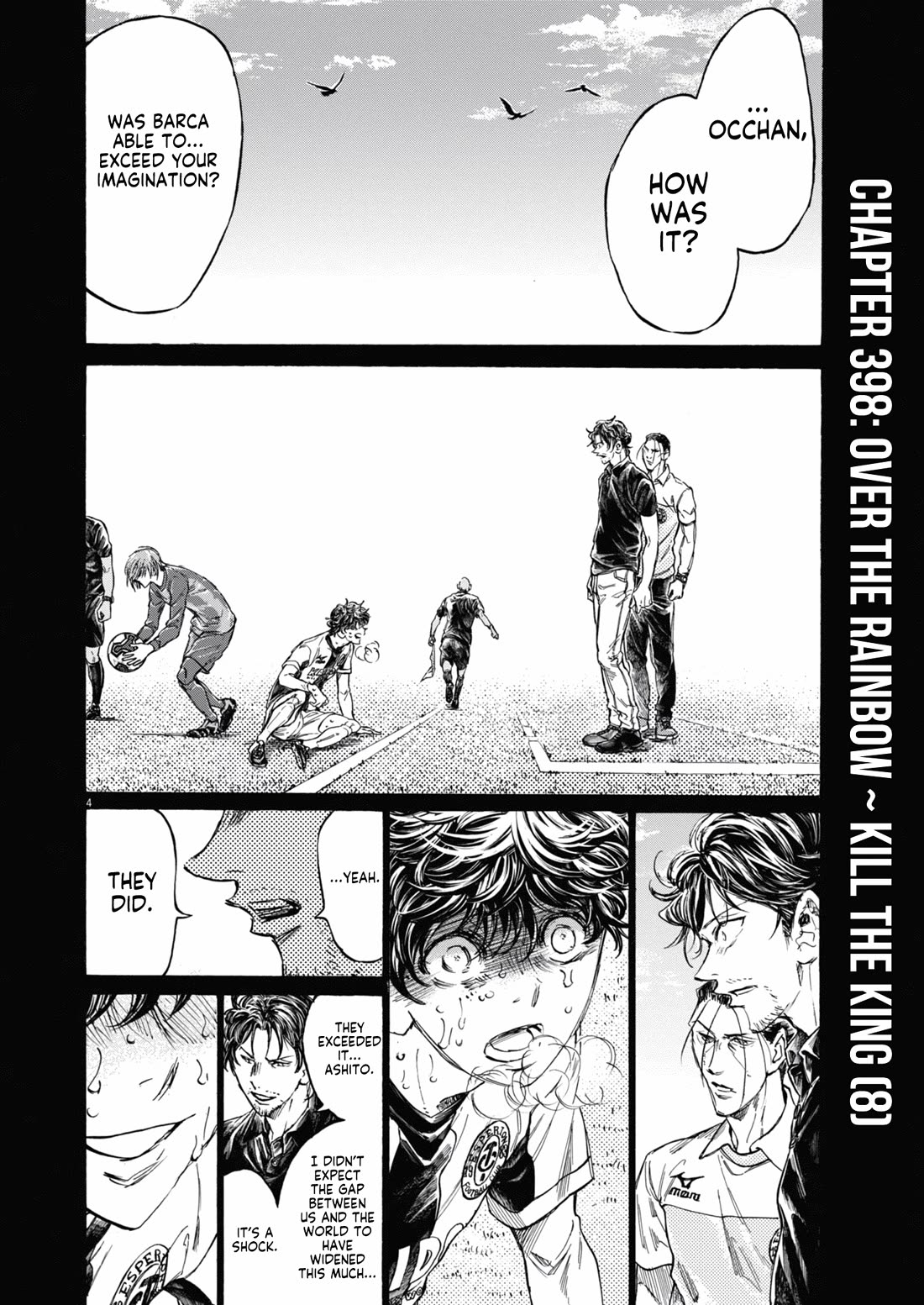 Ao Ashi Chapter 398 page 5 - Chapter 398: Over the Rainbow~Kill the King (8)