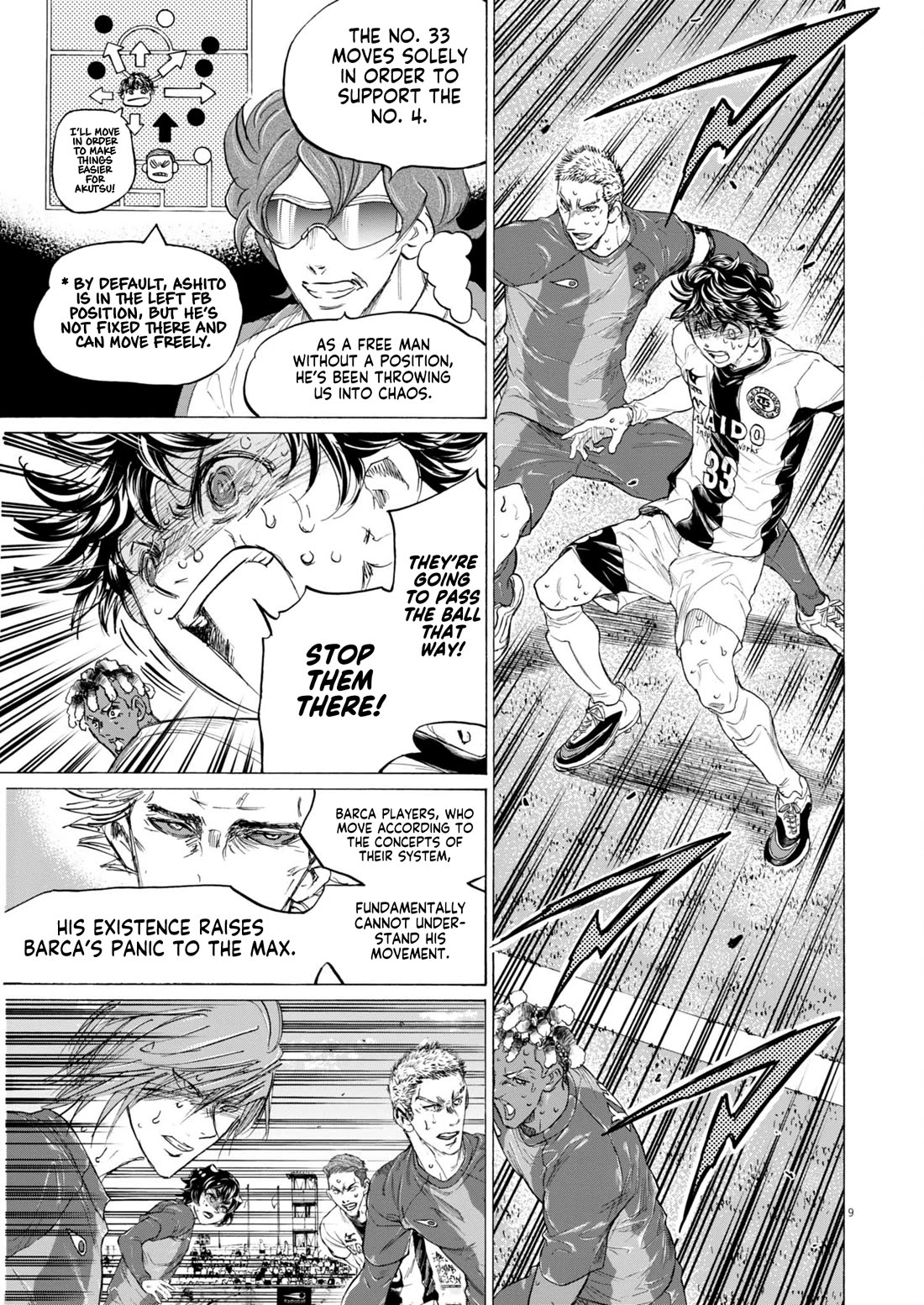 Ao Ashi Chapter 399 page 10 - Chapter 399: You're the Hero