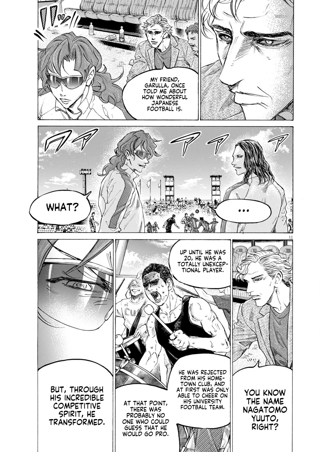 Ao Ashi Chapter 399 page 12 - Chapter 399: You're the Hero
