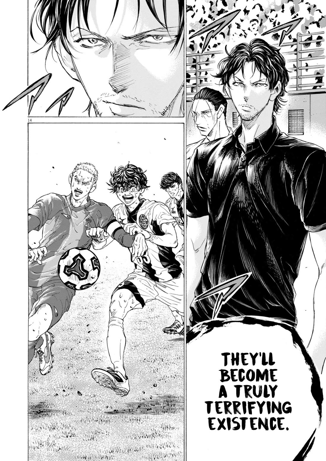 Ao Ashi Chapter 399 page 15 - Chapter 399: You're the Hero
