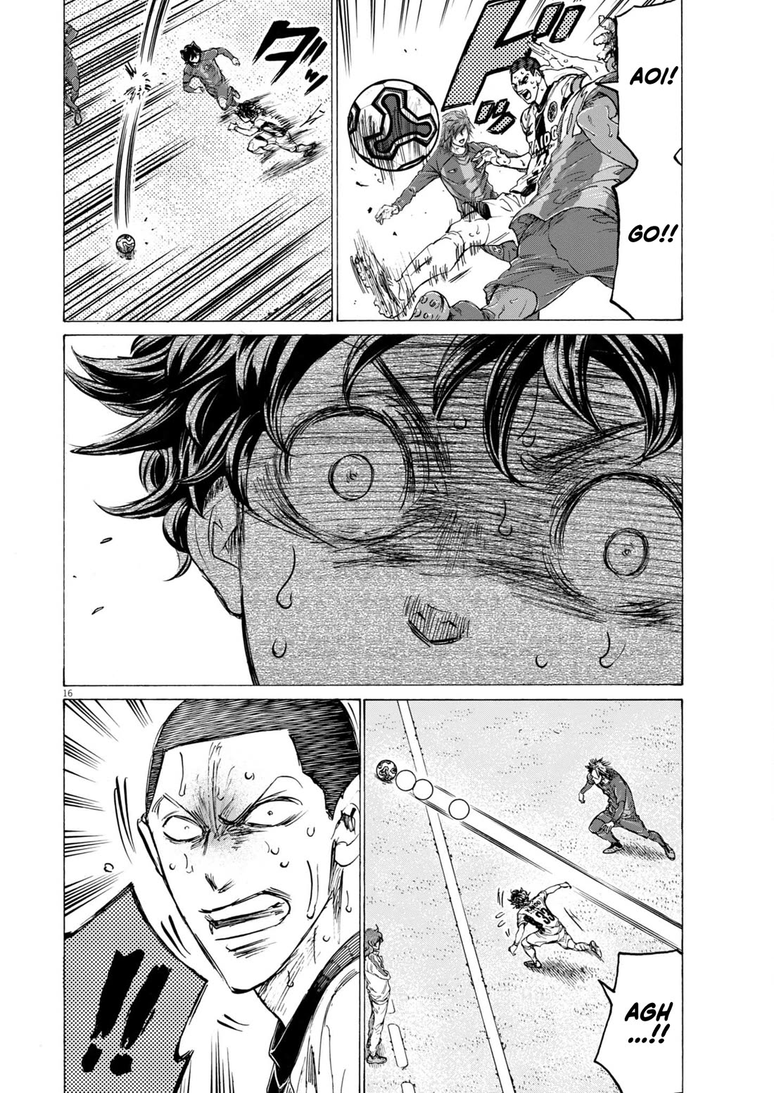 Ao Ashi Chapter 399 page 17 - Chapter 399: You're the Hero