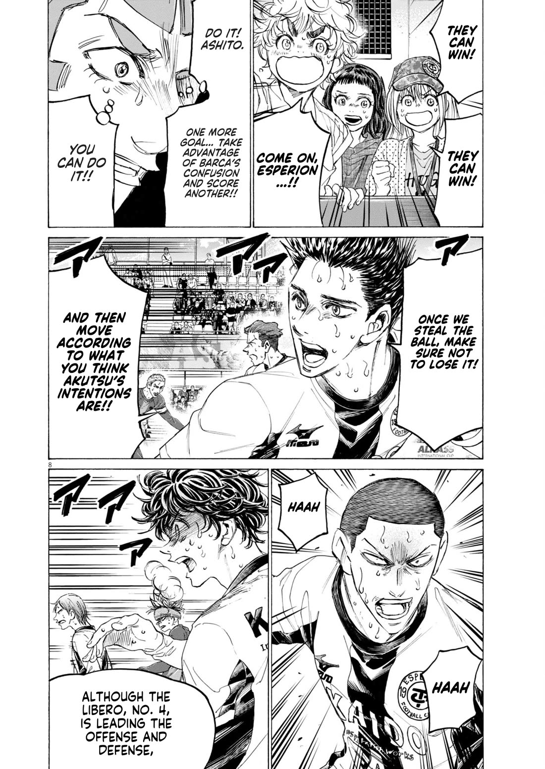 Ao Ashi Chapter 399 page 9 - Chapter 399: You're the Hero