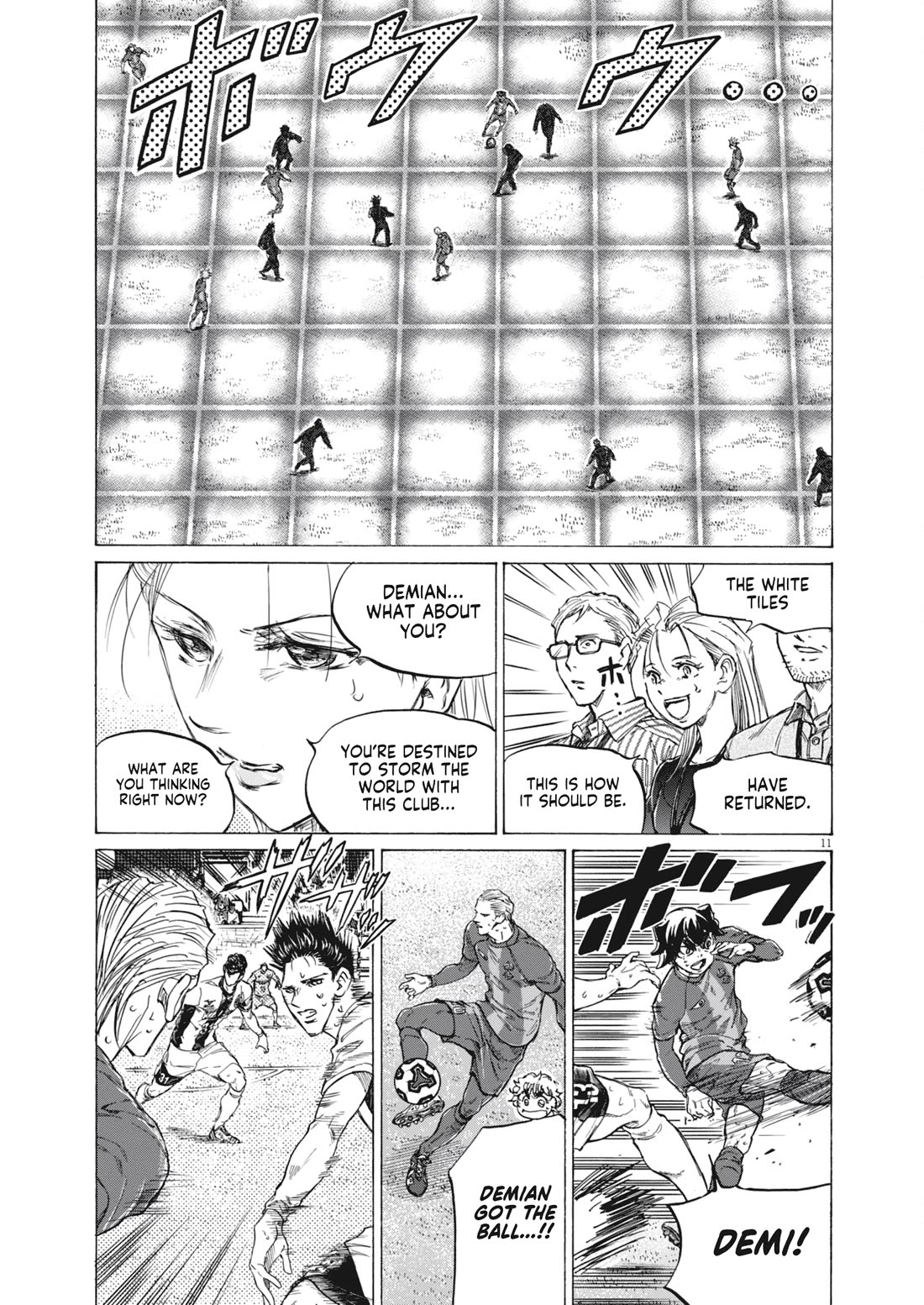 Ao Ashi Chapter 400 page 11 - Chapter 400: Pride of the Kingdom