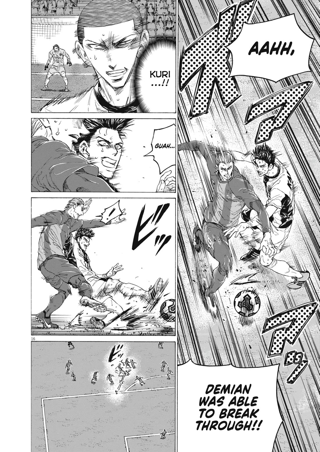 Ao Ashi Chapter 400 page 16 - Chapter 400: Pride of the Kingdom