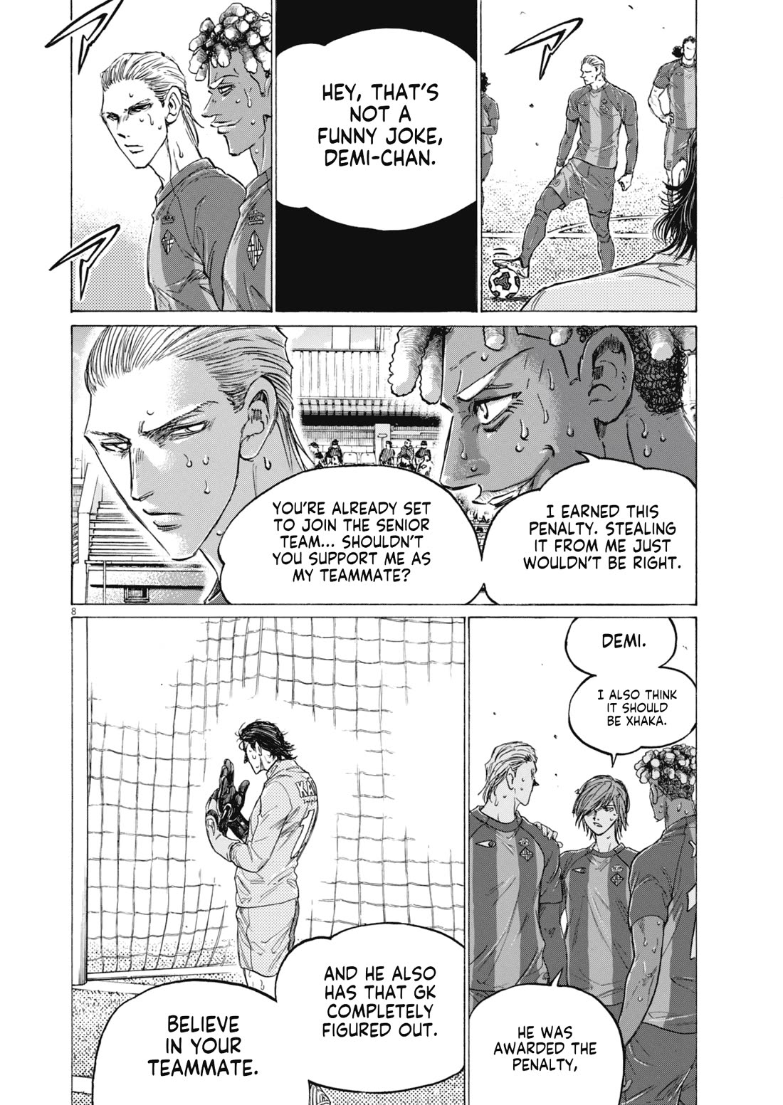 Ao Ashi Chapter 401 page 9 - Chapter 401: Professor
