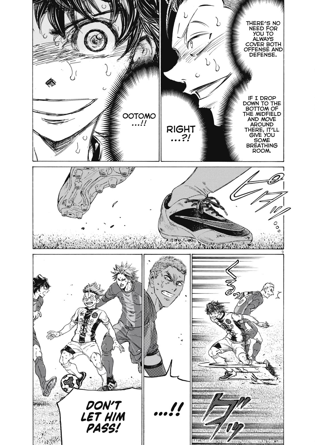 Ao Ashi Chapter 402 page 10 - Chapter 402: That Country's Name