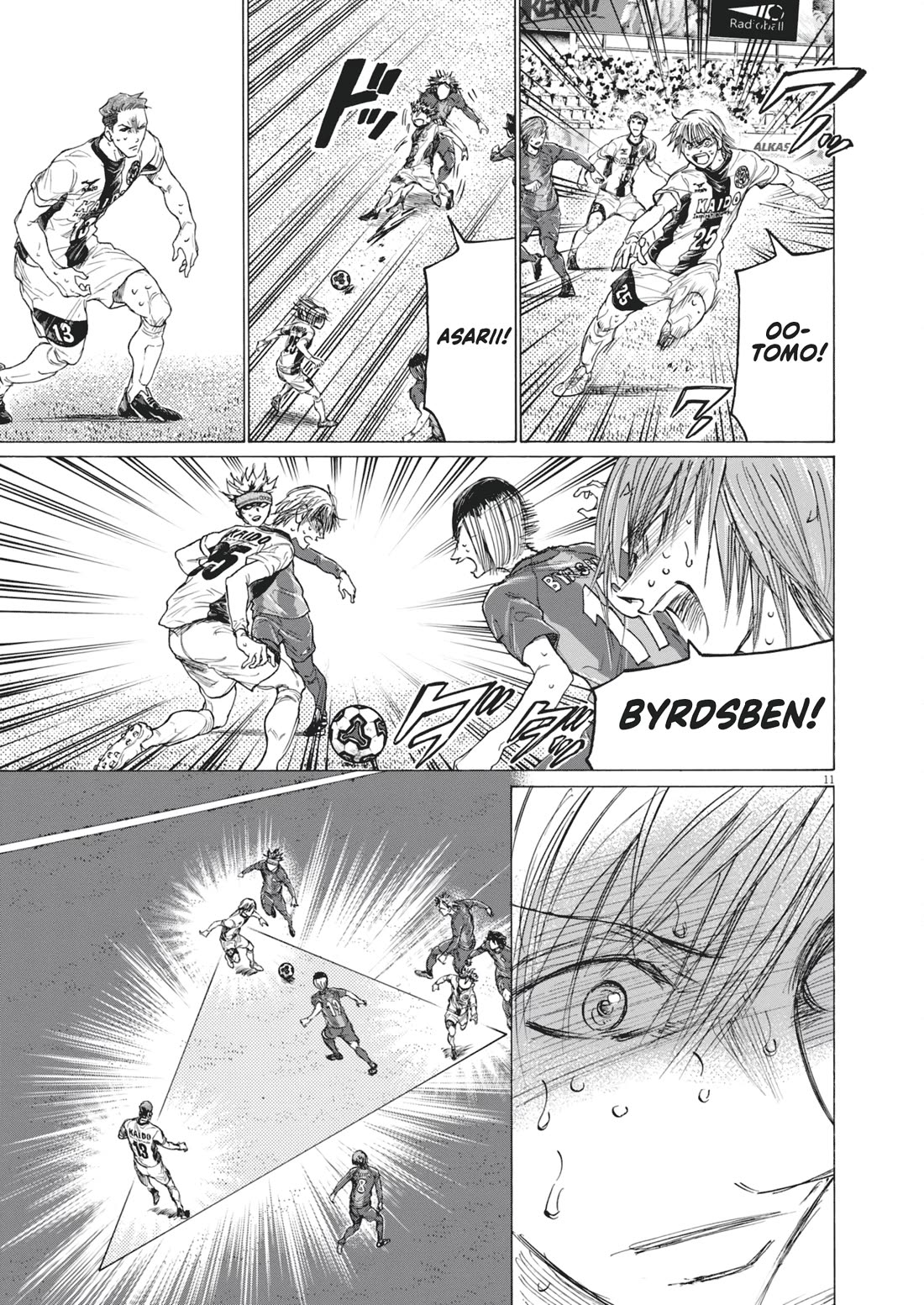 Ao Ashi Chapter 402 page 12 - Chapter 402: That Country's Name