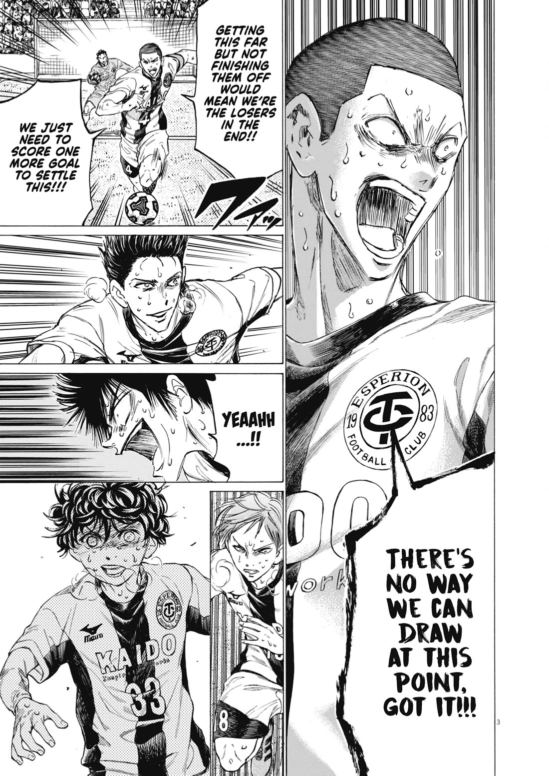 Ao Ashi Chapter 402 page 4 - Chapter 402: That Country's Name