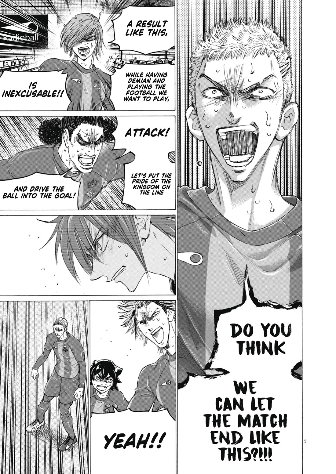 Ao Ashi Chapter 402 page 6 - Chapter 402: That Country's Name