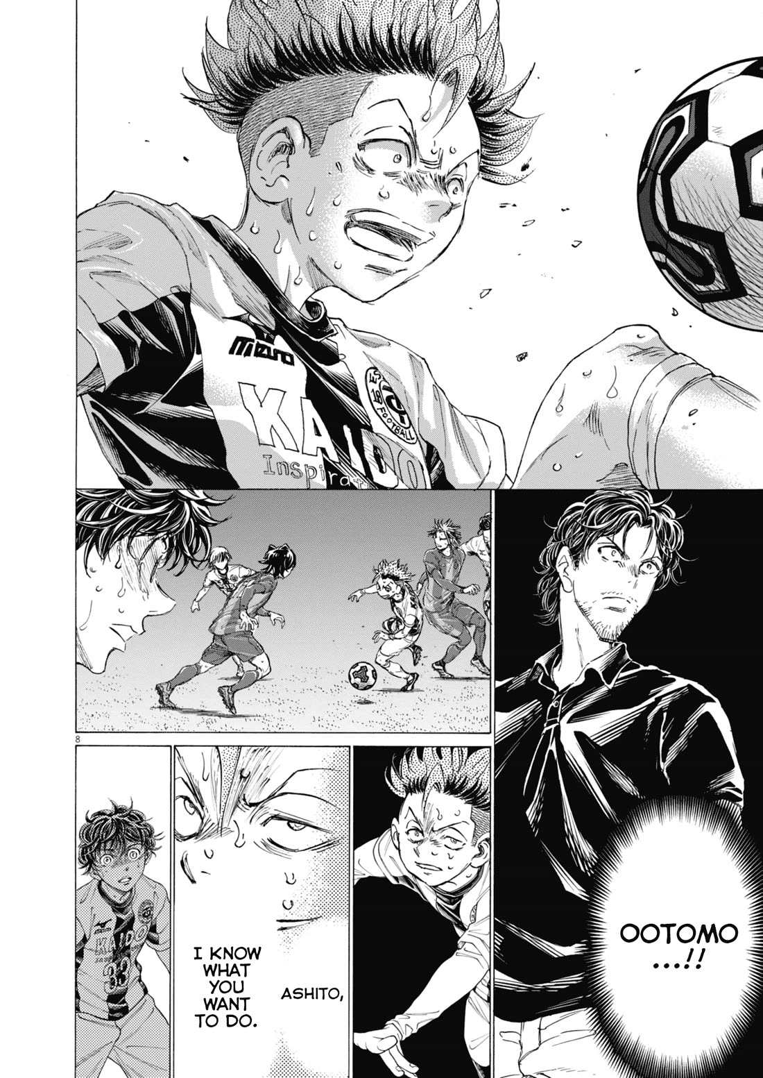Ao Ashi Chapter 402 page 9 - Chapter 402: That Country's Name