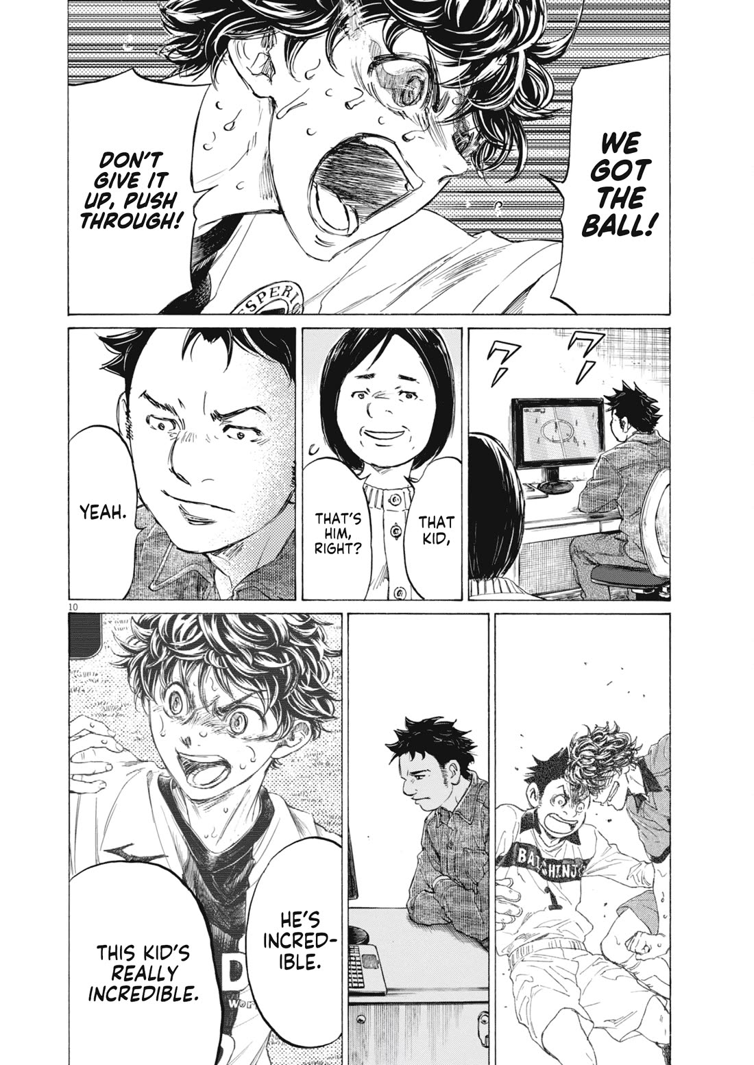 Ao Ashi Chapter 403 page 11 - Chapter 403: Those Who See To It