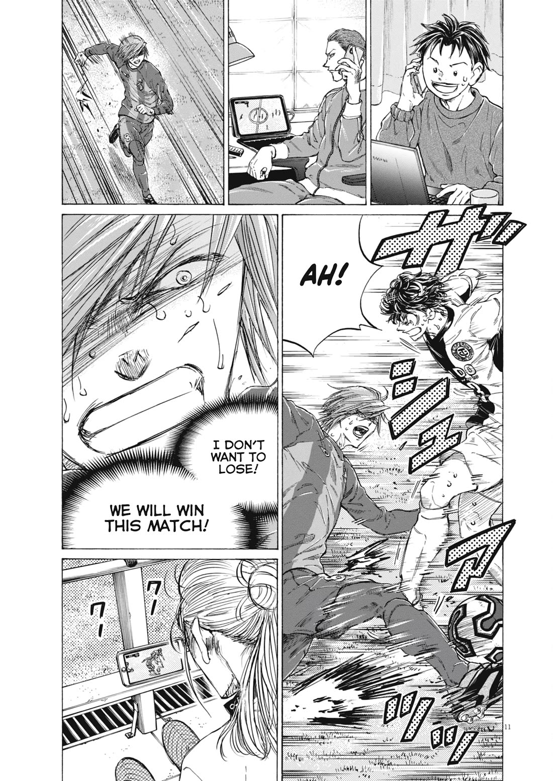 Ao Ashi Chapter 403 page 12 - Chapter 403: Those Who See To It