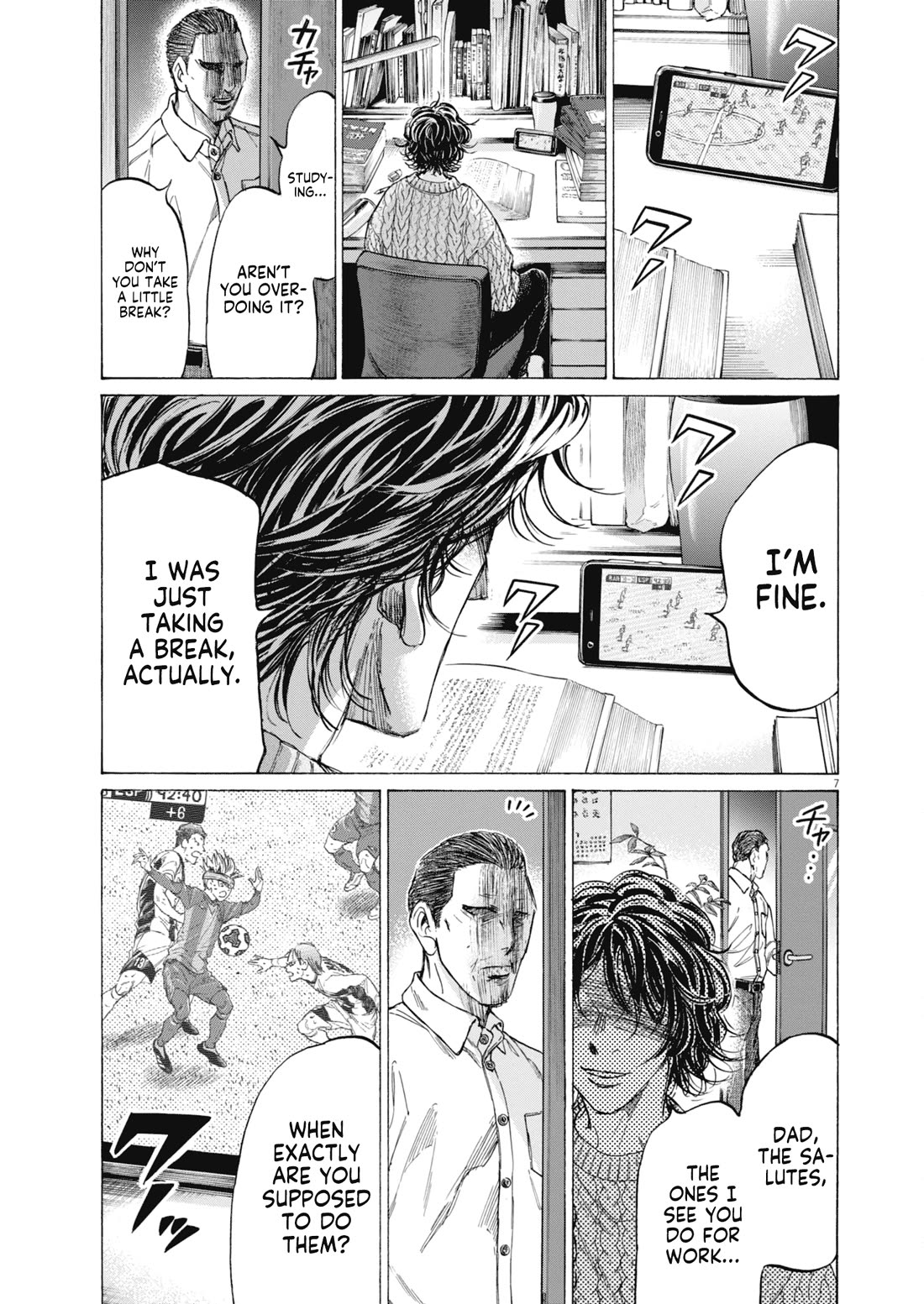 Ao Ashi Chapter 403 page 8 - Chapter 403: Those Who See To It