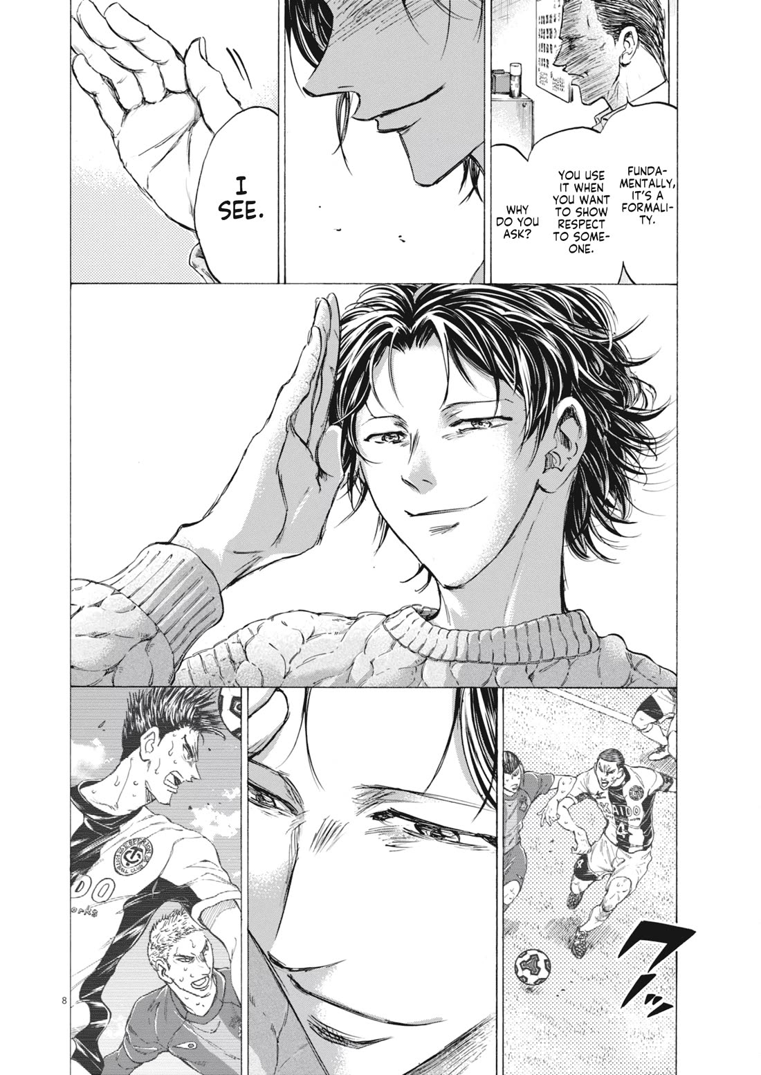 Ao Ashi Chapter 403 page 9 - Chapter 403: Those Who See To It