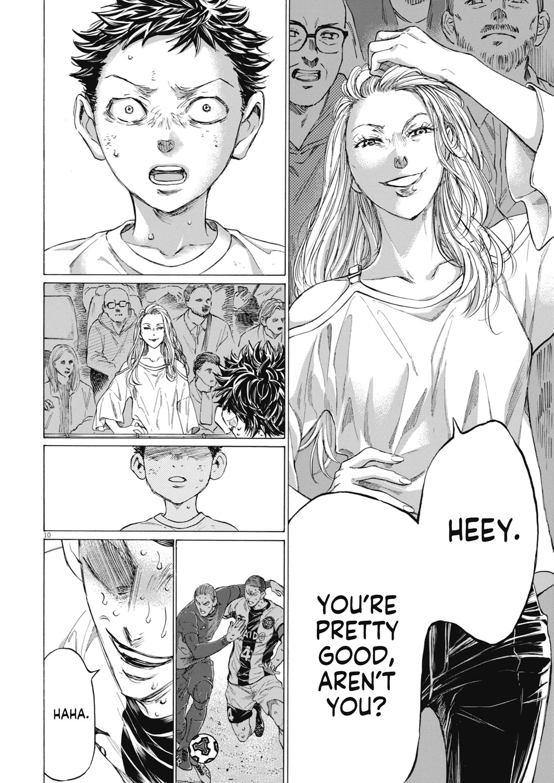 Ao Ashi Chapter 404 page 11 - Chapter 404: Like A Ghost