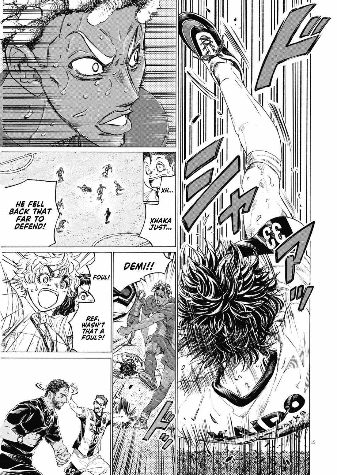 Ao Ashi Chapter 404 page 16 - Chapter 404: Like A Ghost