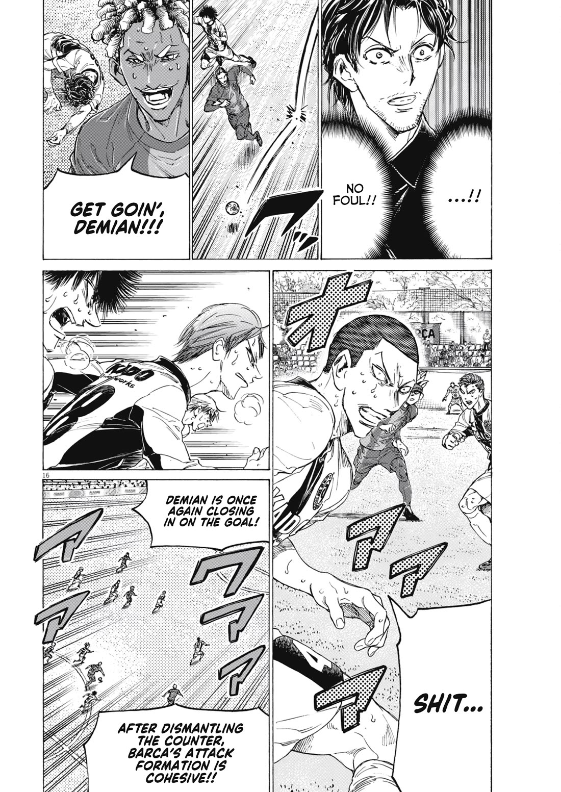 Ao Ashi Chapter 404 page 17 - Chapter 404: Like A Ghost