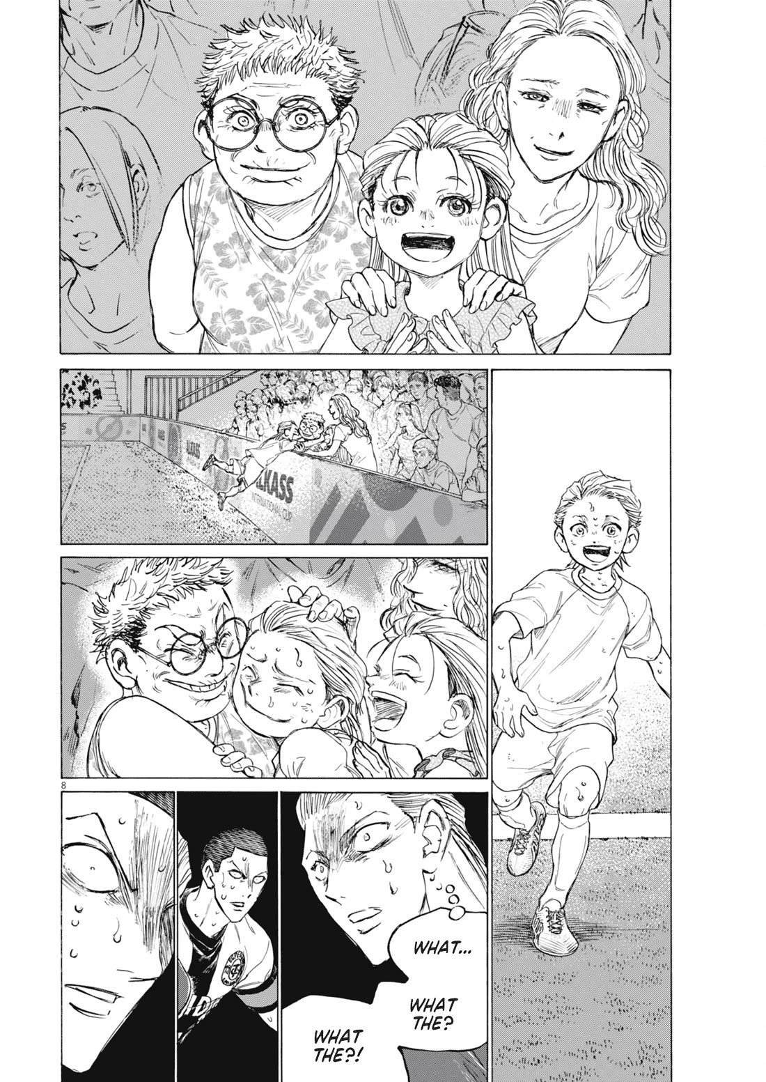 Ao Ashi Chapter 404 page 9 - Chapter 404: Like A Ghost