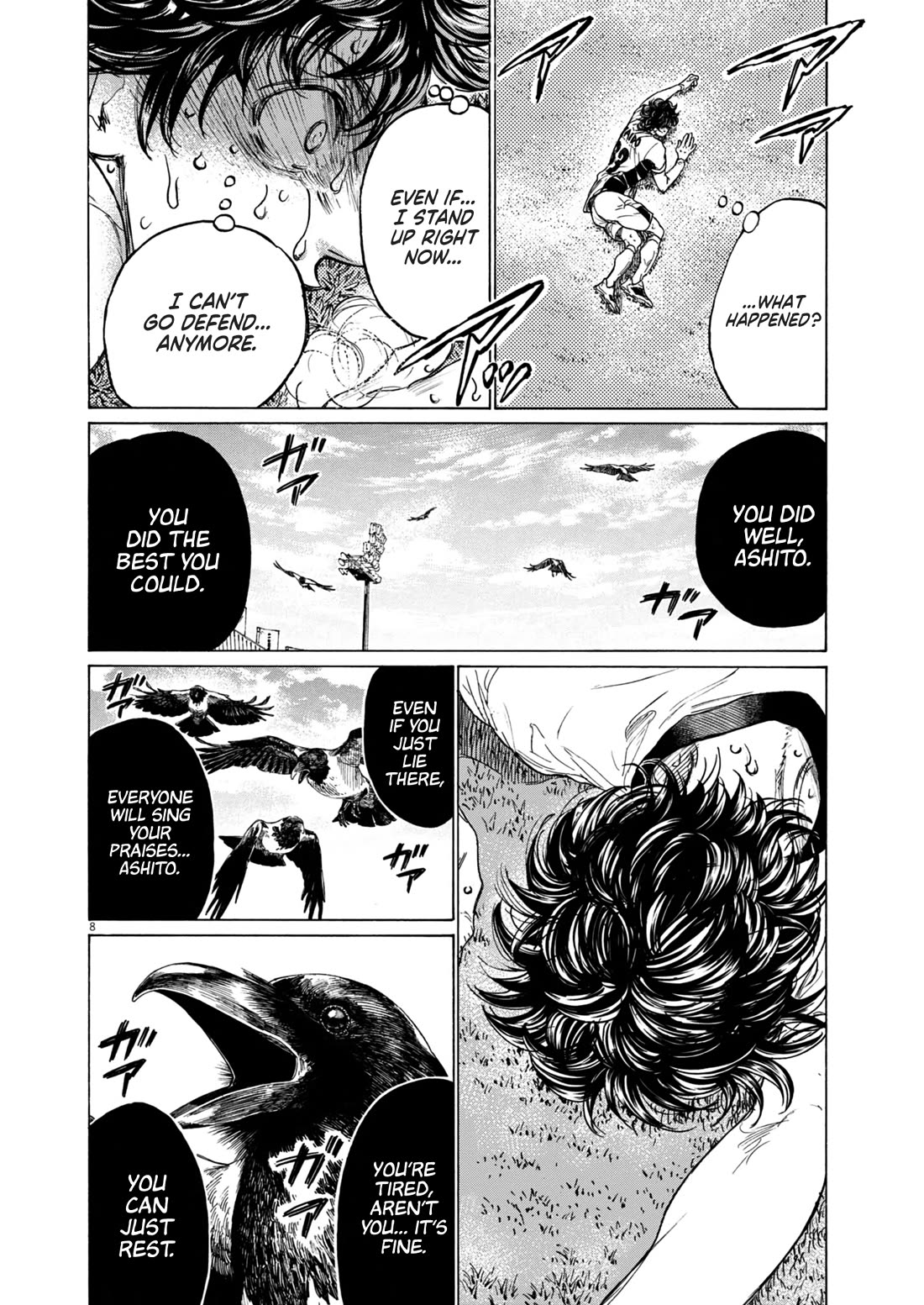 Ao Ashi Chapter 405 page 10 - Chapter 405: To The Young Reeds