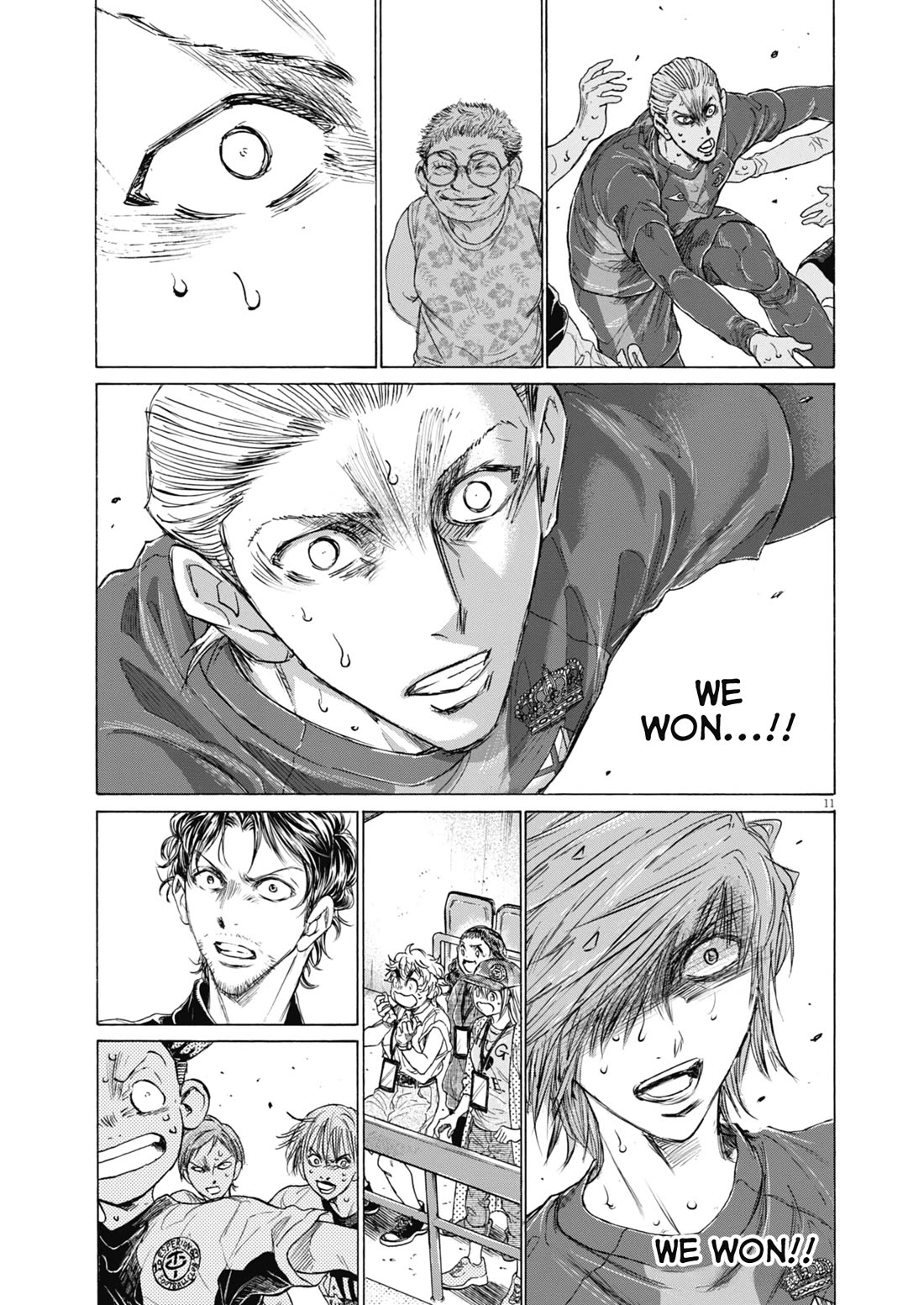 Ao Ashi Chapter 405 page 13 - Chapter 405: To The Young Reeds