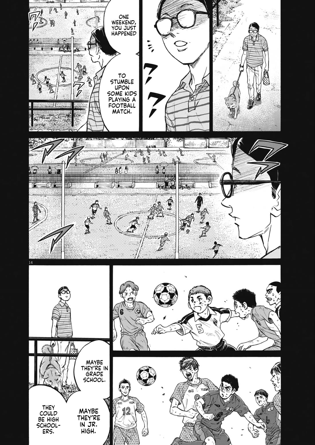 Ao Ashi Chapter 405 page 16 - Chapter 405: To The Young Reeds