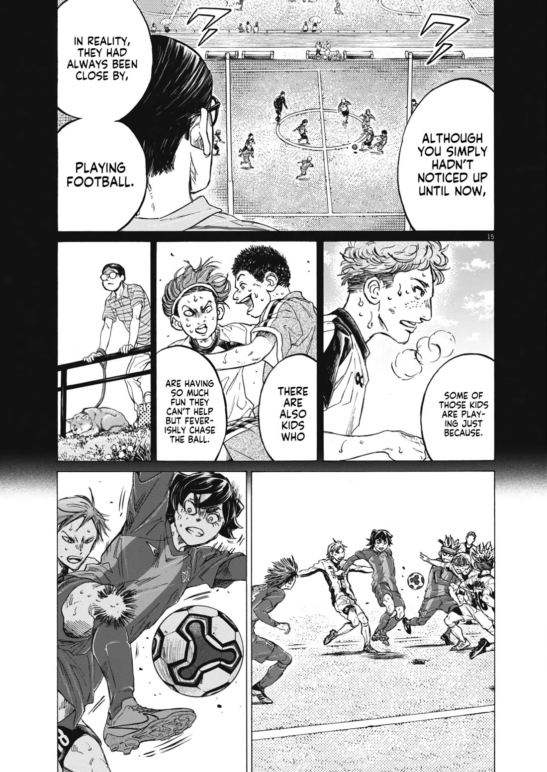 Ao Ashi Chapter 405 page 17 - Chapter 405: To The Young Reeds