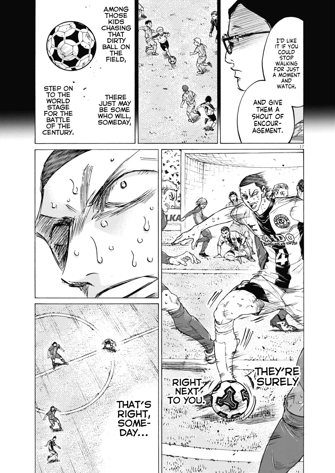 Ao Ashi Chapter 405 page 19 - Chapter 405: To The Young Reeds