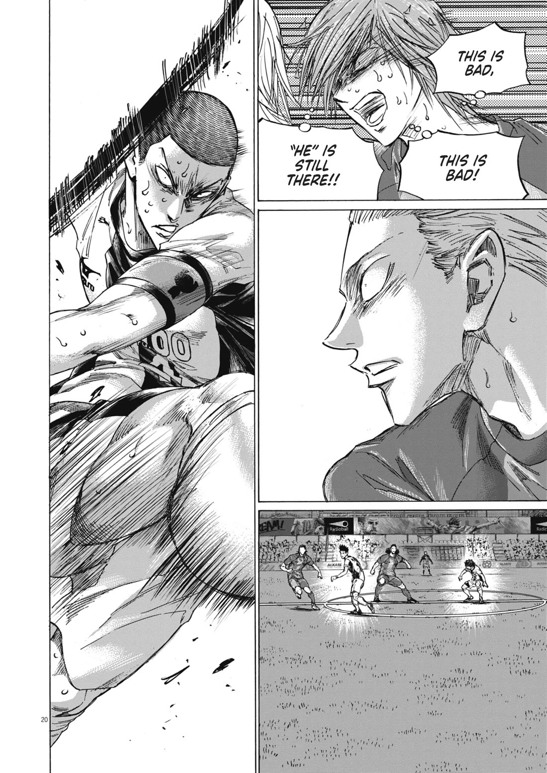 Ao Ashi Chapter 405 page 21 - Chapter 405: To The Young Reeds