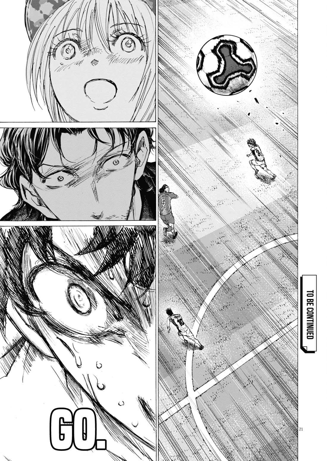 Ao Ashi Chapter 405 page 22 - Chapter 405: To The Young Reeds