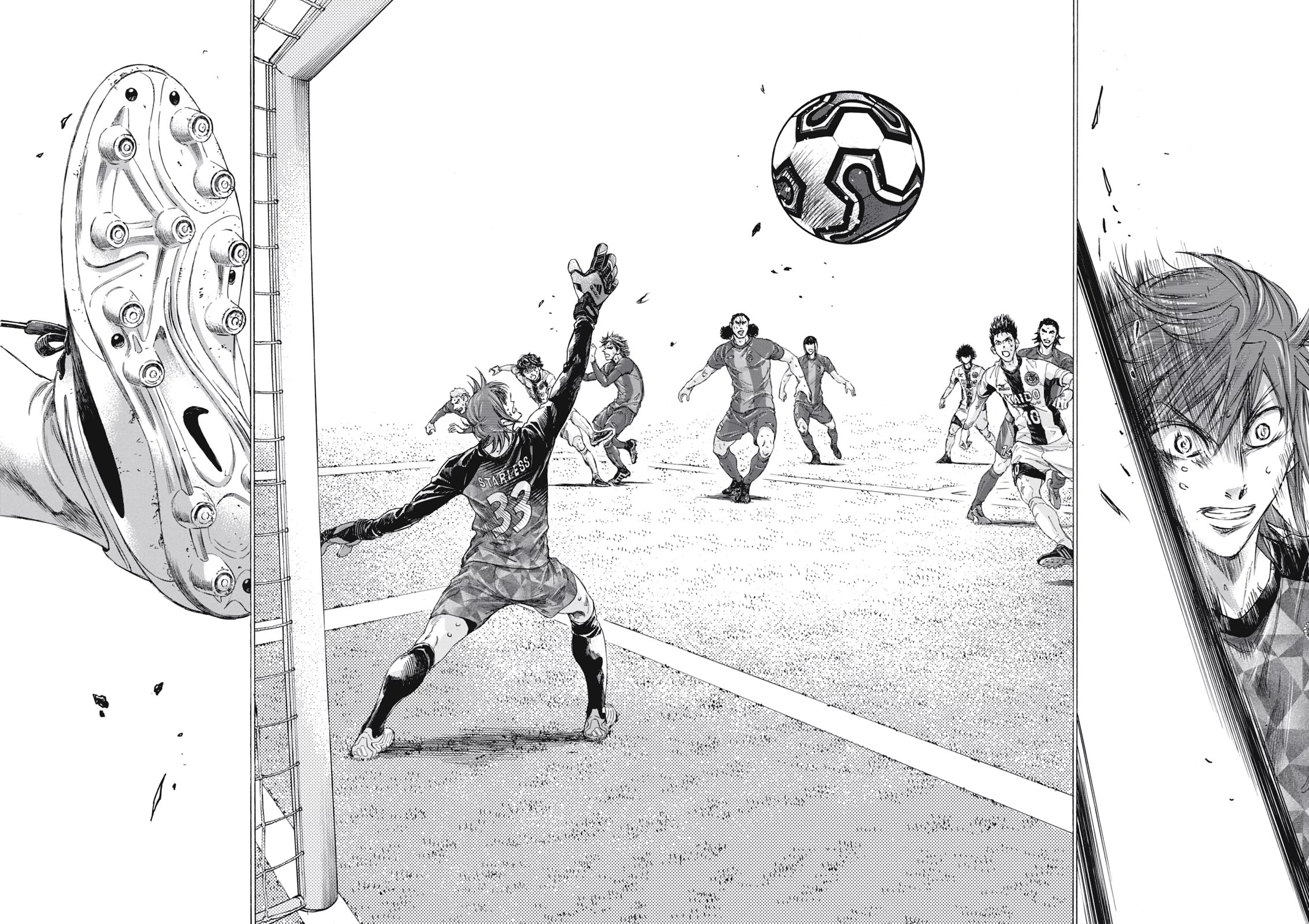 Ao Ashi Chapter 406 page 17 - Chapter 406: Mushin Pakusu