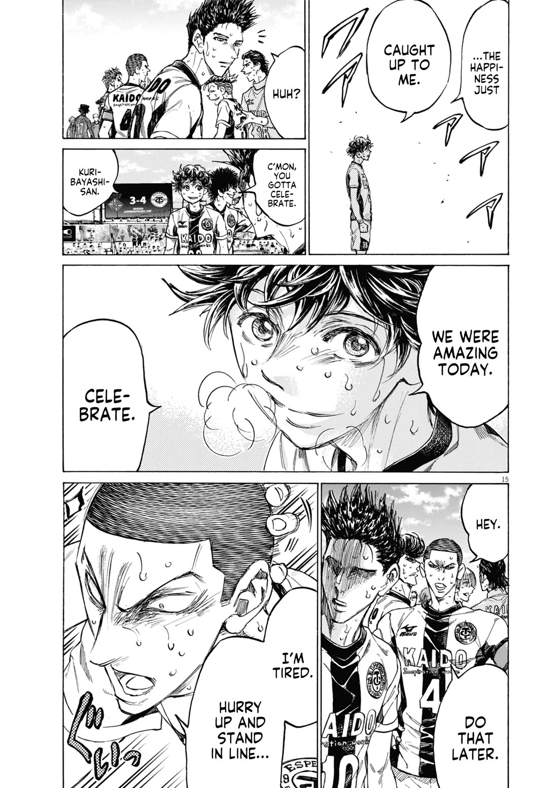 Ao Ashi Chapter 407 page 16 - Chapter 407: The End of the Beginning