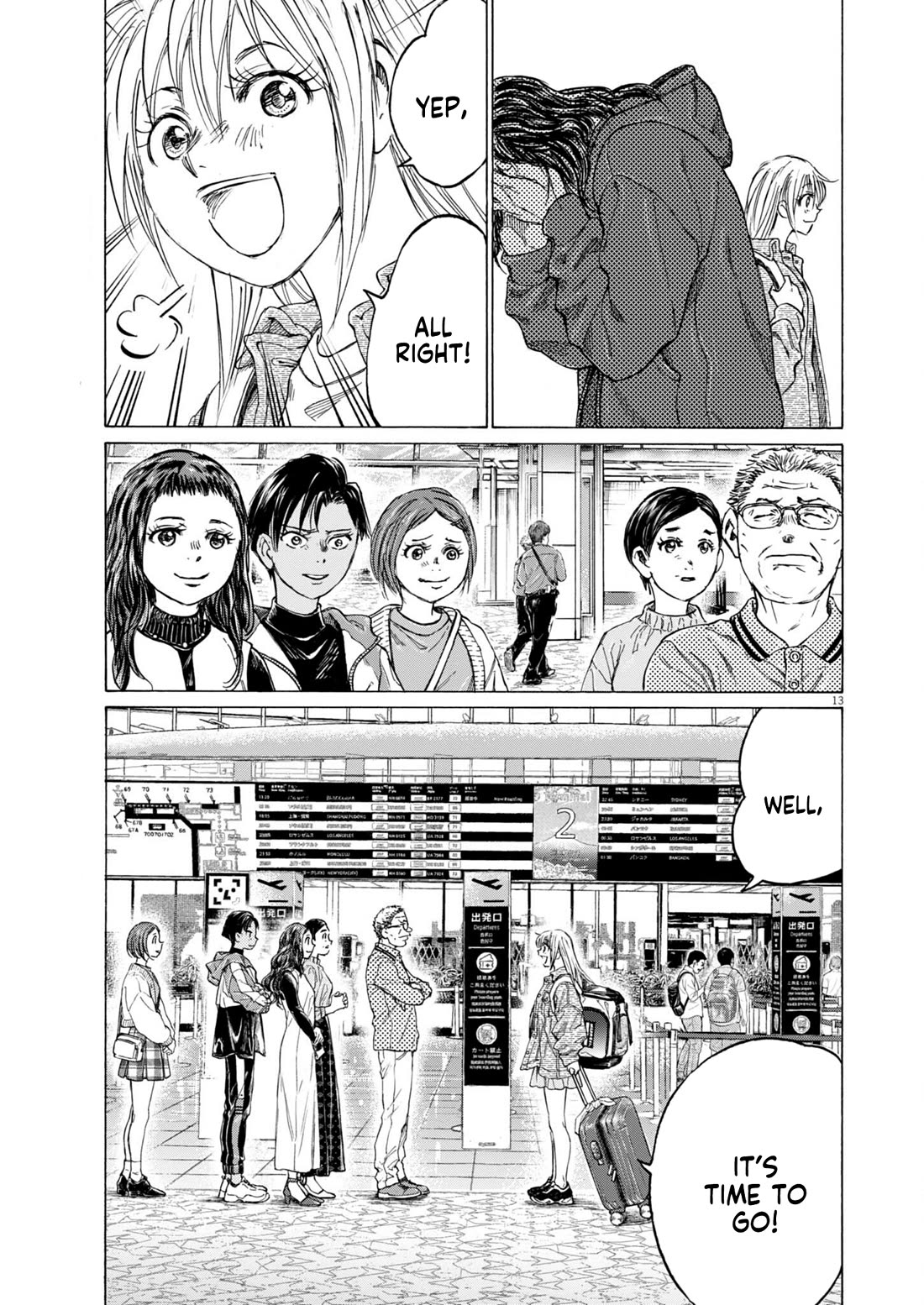 Ao Ashi Chapter 408 page 14 - Chapter 408: Blue Diary