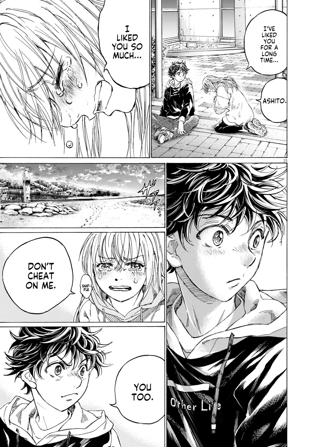 Ao Ashi Chapter 409 page 16 - Chapter 409: Love letter from Calla Lilly