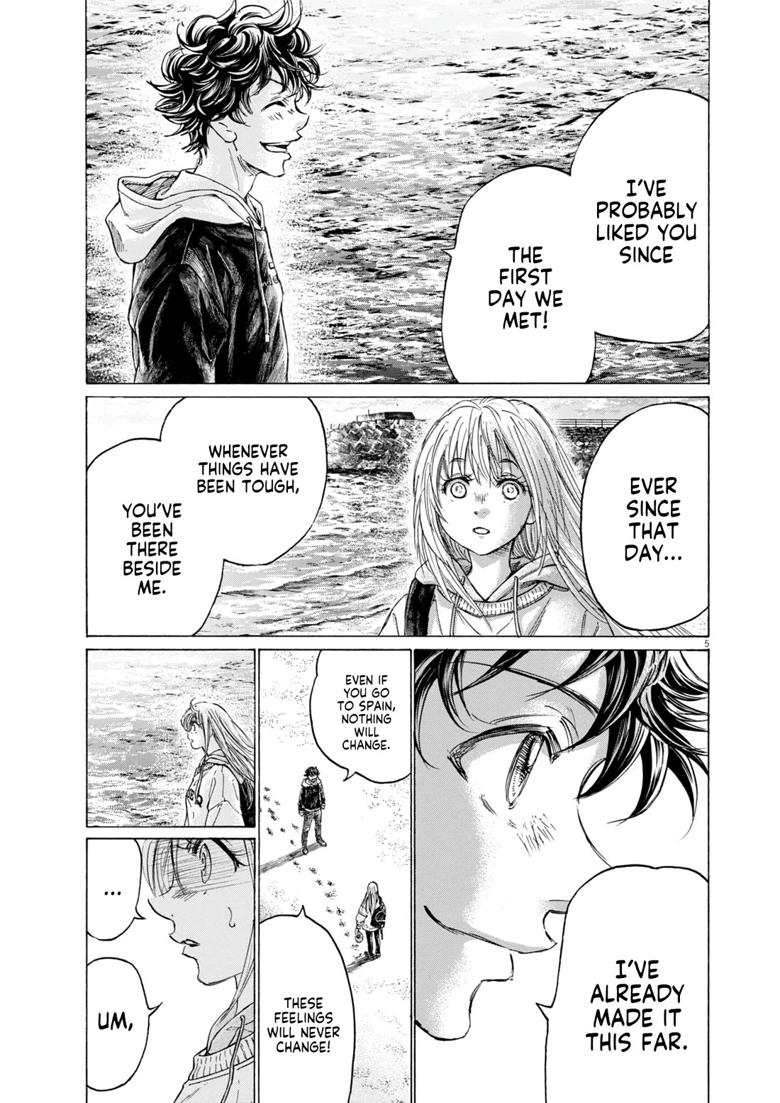 Ao Ashi Chapter 409 page 6 - Chapter 409: Love letter from Calla Lilly