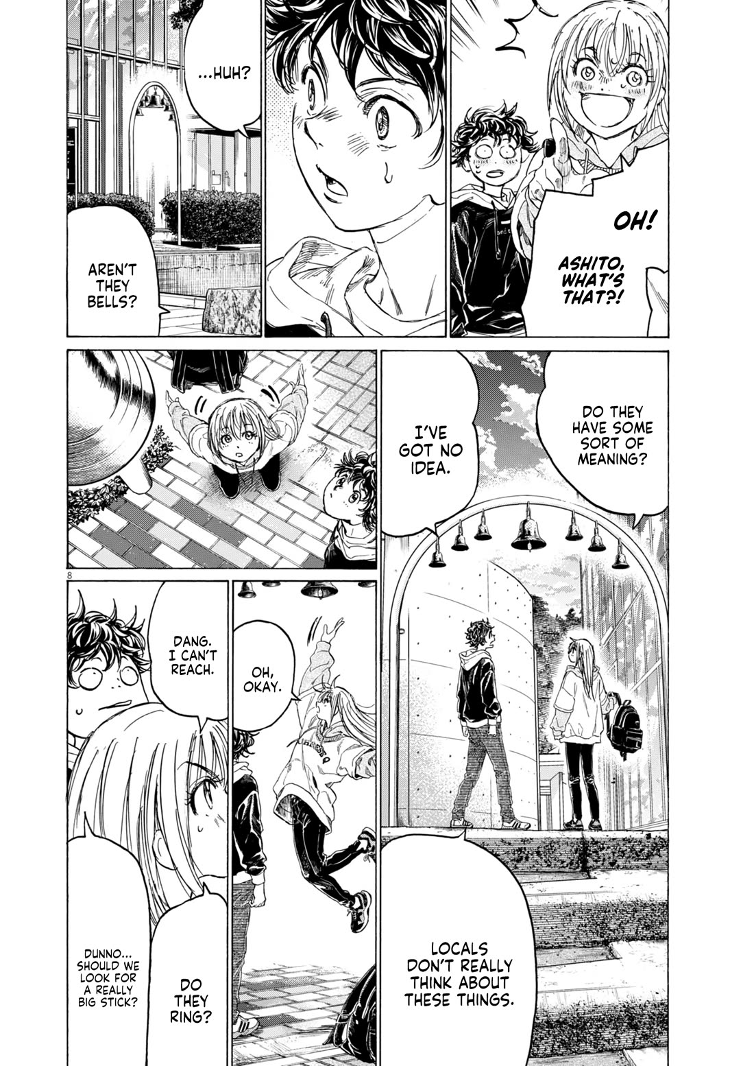 Ao Ashi Chapter 409 page 9 - Chapter 409: Love letter from Calla Lilly