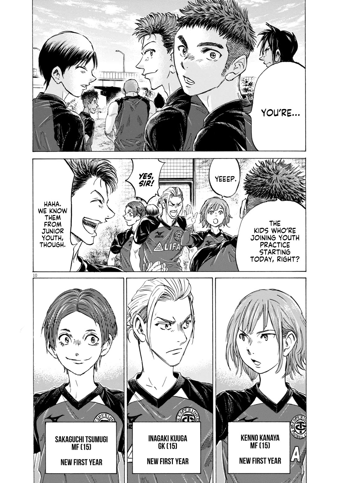 Ao Ashi Chapter 410 page 12 - Chapter 410: Presence [END]