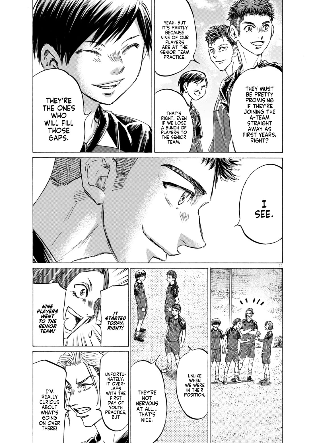 Ao Ashi Chapter 410 page 13 - Chapter 410: Presence [END]