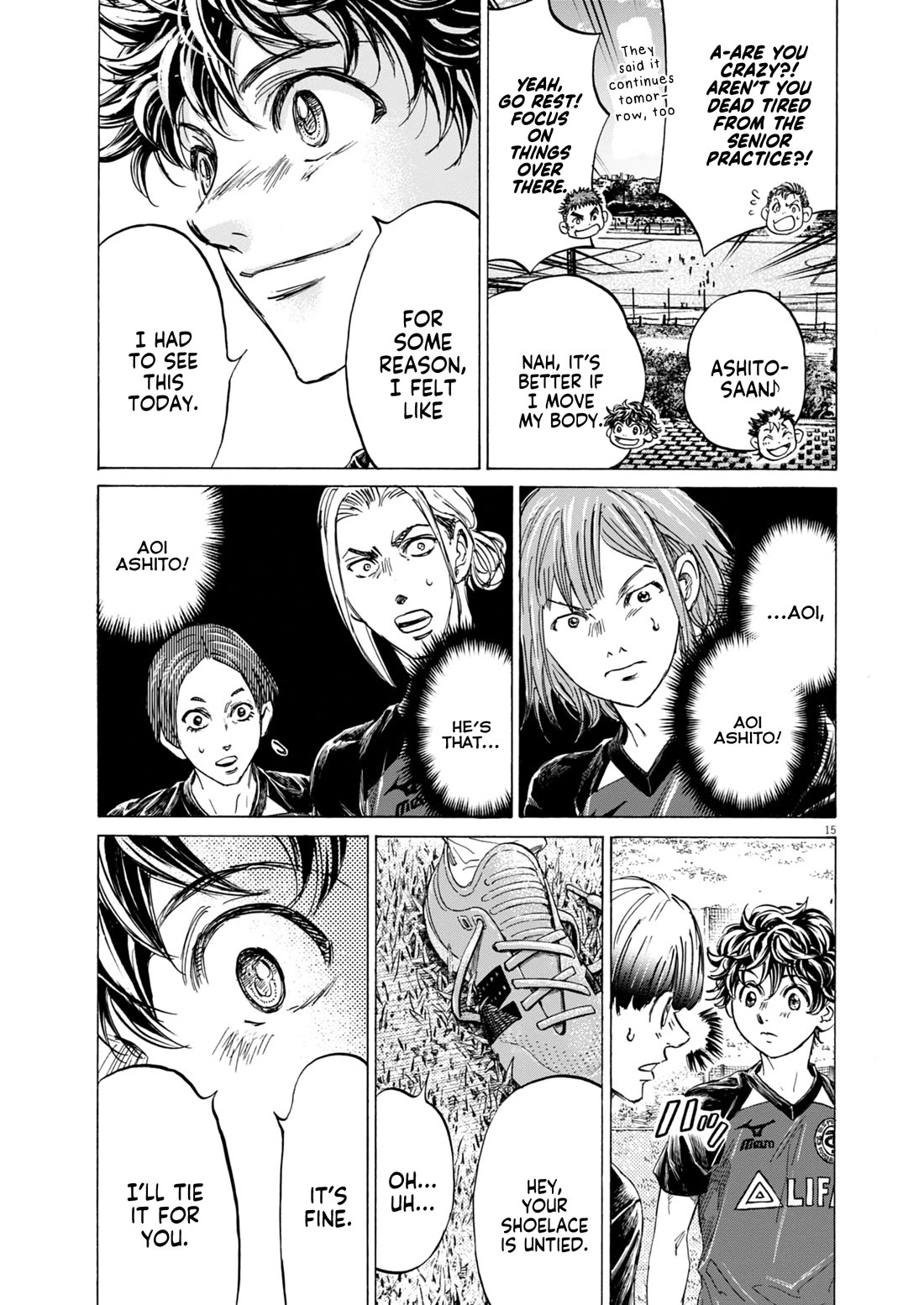 Ao Ashi Chapter 410 page 17 - Chapter 410: Presence [END]