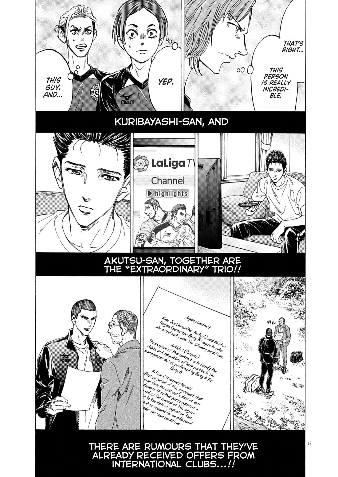 Ao Ashi Chapter 410 page 19 - Chapter 410: Presence [END]
