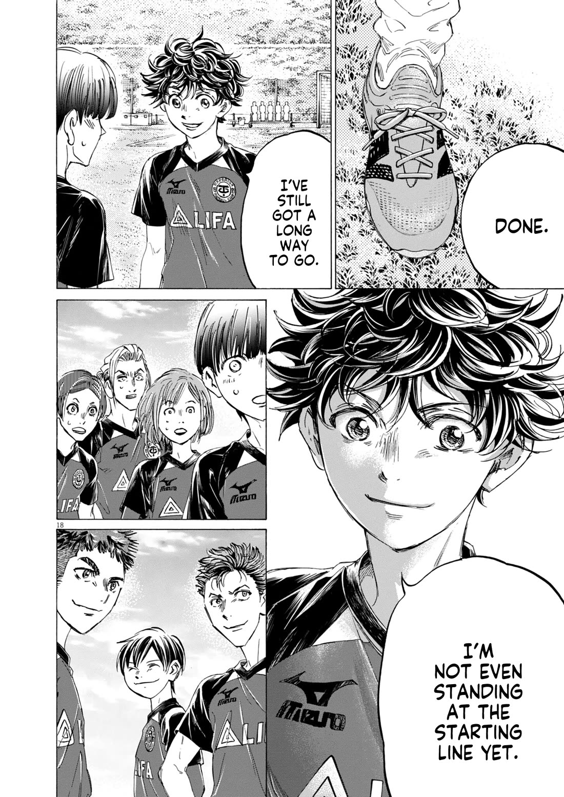Ao Ashi Chapter 410 page 20 - Chapter 410: Presence [END]