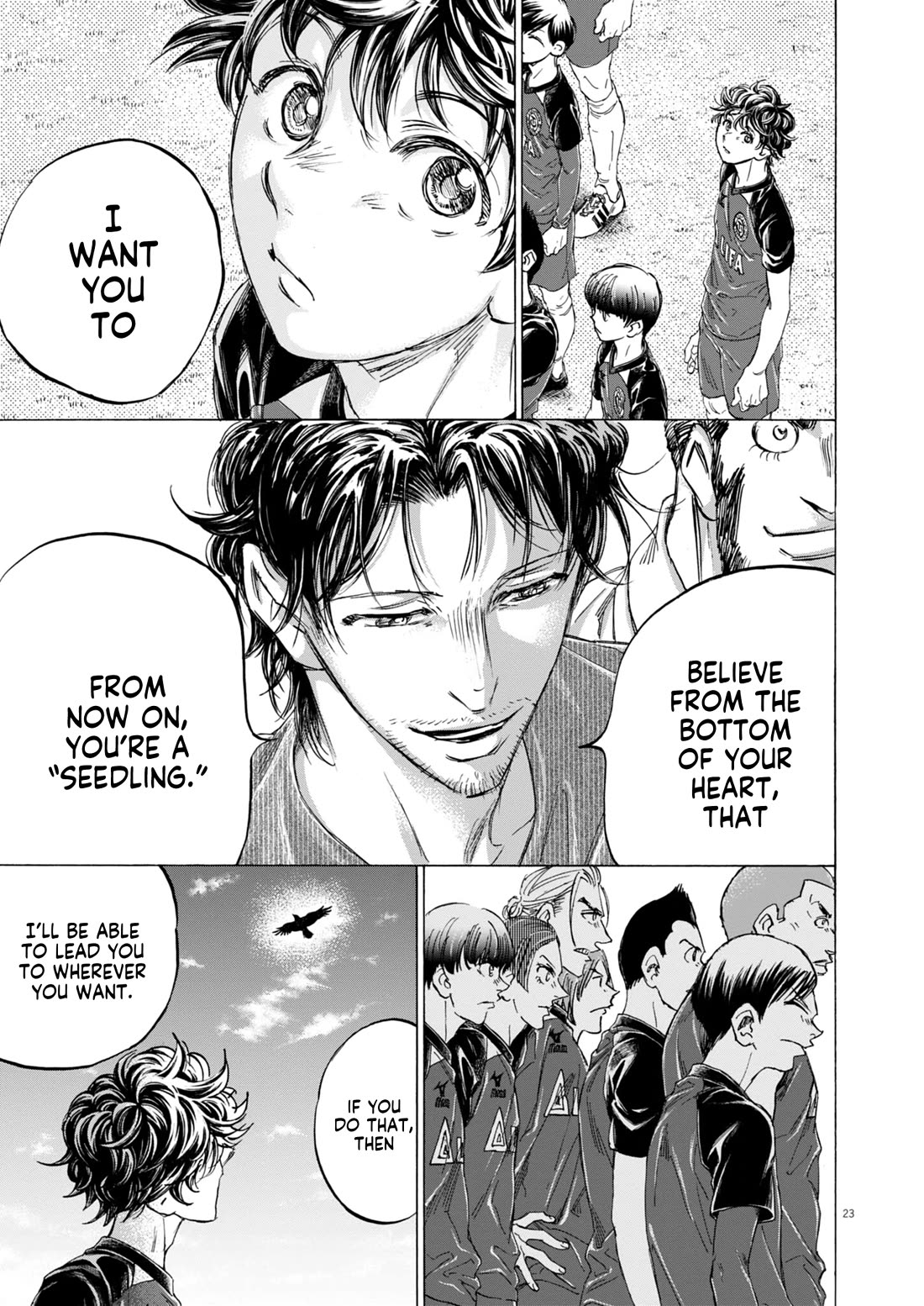 Ao Ashi Chapter 410 page 25 - Chapter 410: Presence [END]