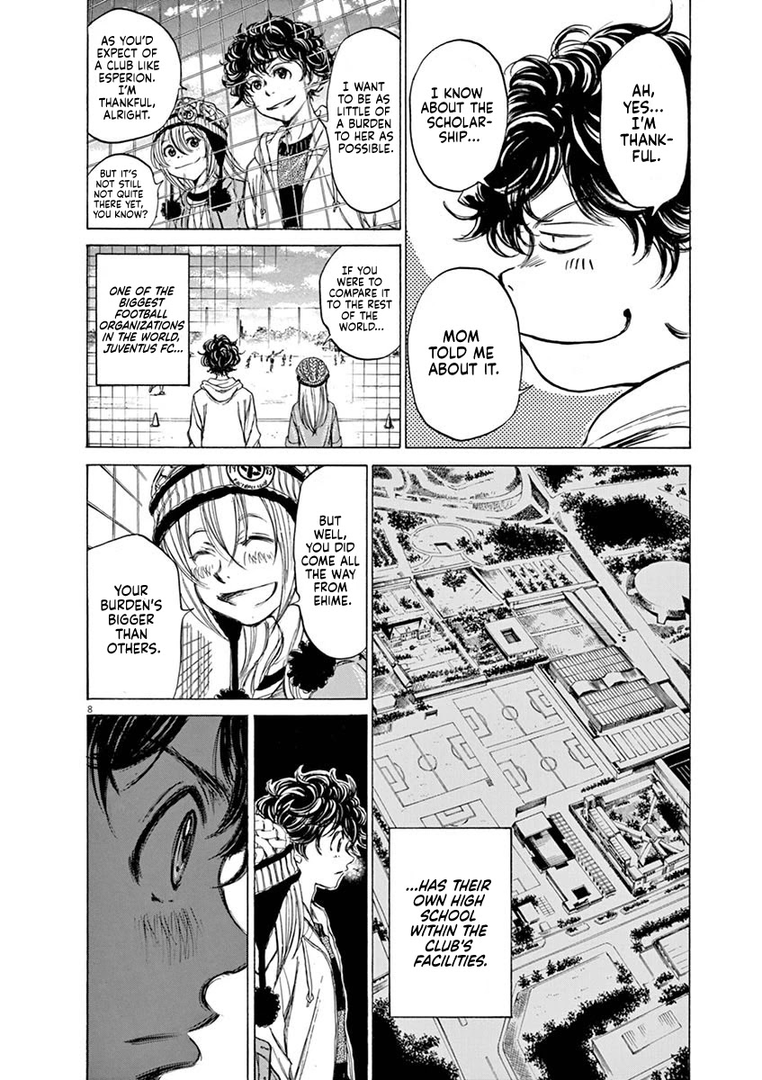 Ao Ashi Chapter 44 page 8 - Chapter 44: How to Spend the Day off (2)